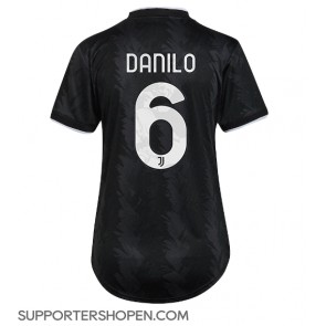 Juventus Danilo #6 Borta Matchtröja Dam 2022-23 Kortärmad